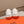 HM DAY SNEAKER WHITE AND CARROT FABRIC