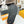 lv bliss flat mule grey canvas black calfskin