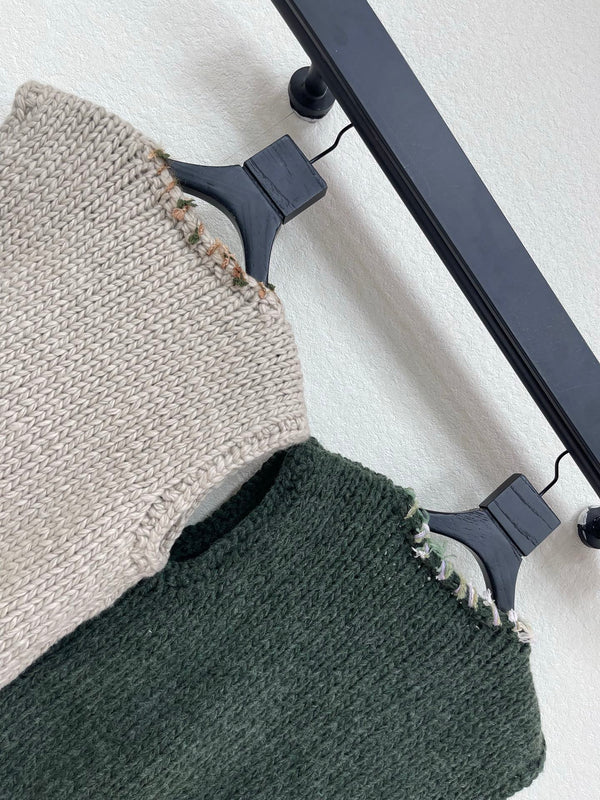 CC 26s Vest Cable Knit Cashmere 430452