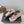 CC 26s T-Strap Slingbacks Black Pink Satin 941622