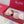 Viv Chips Ballerina Flat Pink Silk 329267
