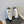 CC 25A Ballet Flat With Strap Quited White Black Sheepskin 530540