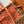 ALIGRE BAG 40 IN RED ORANGE WOVEN RAFFIA AND CALFSKIN