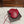 LE COEUR BAG 21 IN RED STUDDED CALFSKIN