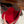 LE COEUR BAG 21 IN CLASSIC RED CALFSKIN WITH STUDDED HEART