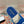 cc espadrilles mule blue tweed white sequin
