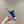 cc espadrilles mule blue tweed white sequin