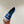 cc espadrilles blue cotton tweed white sequin