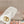 HIGH THONG MULE 55MM IN WHITE CALFSKIN WITH GOLD HARDWARE