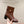 Celine Garance Triomphe Strap Boot 60mm Brown Calfskin