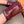 FINGERLESS GLOVES IN GARNET RED LAMBSKIN 453645