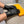 GLOVES IN BLACK LAMBSKIN WITH GOLD LOGO 465010