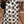 LV 3D Scarf 220cm White Black Sheep Wool 967204