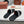 LP SLIPPER PATHON BLACK CALFSKIN