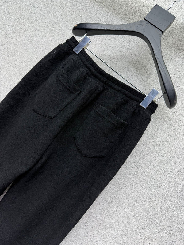 Prada Set Hooded Black Fleece 340651