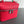 EXTRA POCKET L12 IN CRIMSON RED CALFSKIN WITH SILVER HARDWARE