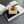 TRIOMPHE Celine Small Strap Wallet Beige Canvas&Cowhile