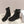 CELINE Kurt Lace-Up Mid Boot Black Nubuck Calfskin 452785