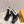 LV Ruby Flat Ankle Boot 50mm Black Suede & Fur 450348