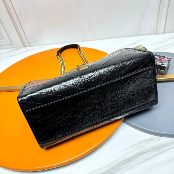 YSL 2026 Niki Large Shopping Bag 33cm And 25cm Calfskin