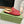 Horsebit Mule Red Canvas