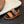 HM Men's Sandals Orange Cowhide 684857