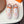 HM Men's Slip on Sneaker White Orange Flyknit Fabric 690061