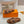LV Fur Slippers Cocoa Brown With Black Text Pure Wool