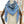Jungle Love Stamped Scarf 140 CM In Blue Colorful Cashmere And Silk 210984