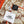 Jungle Love Stamped Scarf 140 CM In Orange Colorful Cashmere And Silk 210985