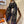 Scarf 200 CM In Black Colorful Cashmere Silk  264152