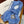 SCARF 200 CM IN ELECTRIC BLUE CASHMERE 394616