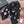 CC 25 Scarf 140cm Black Pink White Cashmere 293175
