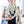 CC 25 Scarf 140cm Black White Cashmere 293218