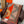 HM Dressage Tressage 140 CM Orange White Colorful Cashmere And Silk 293225