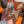 HM Dressage Tressage 140 CM Orange White Colorful Cashmere And Silk 293225