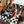 HM Dressage Tressage 140 CM Black Orange Colorful Cashmere And Silk 293243