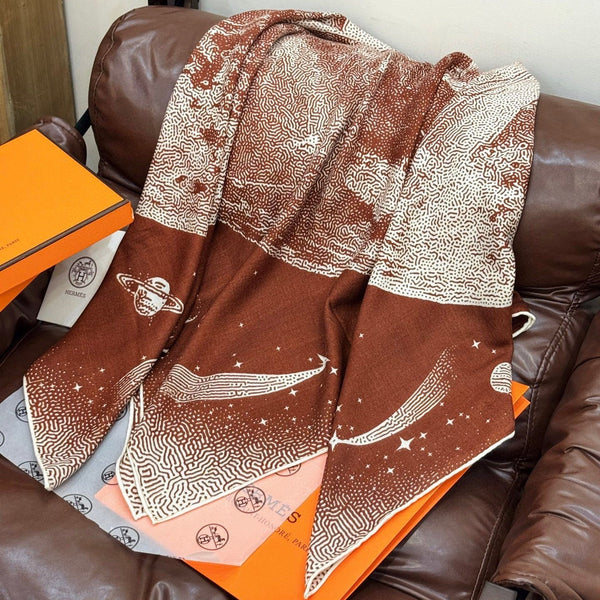 HM Clair de Lune 140 CM Brown Cashmere and Silk 293250