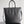 BV 25 Zipped North-South Tote 33.5cm Black Intrecciato Leather