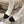 CC 26S Turnlock Quilted Shearling Jumping Boots 8.5cm White Leather 117691