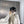 SCARF 190 CM IN WHITE MIX GRAY CASHMERE