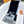 GRAPHIC DUAL SCARF 192 CM IN BLACK MIX LIGHT GRAY WOOL AND CASHMERE 396435