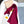 SCARF 180 CM IN HIBISCUS RED CLASSIC MONOGRAM CASHMERE 396438