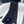 SCARF 180 CM IN BLACK MIX WHITE CASHMERE 403850