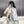 Retour A La Nature Shawl 135CM In Black White Colorful Cashmere And Silk