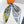 Square Scarf 135CM In Black White Colorful Cashmere And Silk