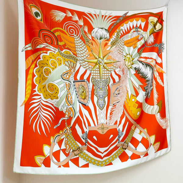 HM 26s Scarf 90 In Silk 303219