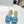cd dway 45 ocean blue canvas calfskin