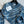 Chanel 25P Cardigan Dark Blue Mix White Cashmere 229517