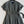 CD 25 Dress Black Gray Polyester Cotton